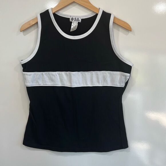 Vintage GW sport black tank top - Picture 1 of 5
